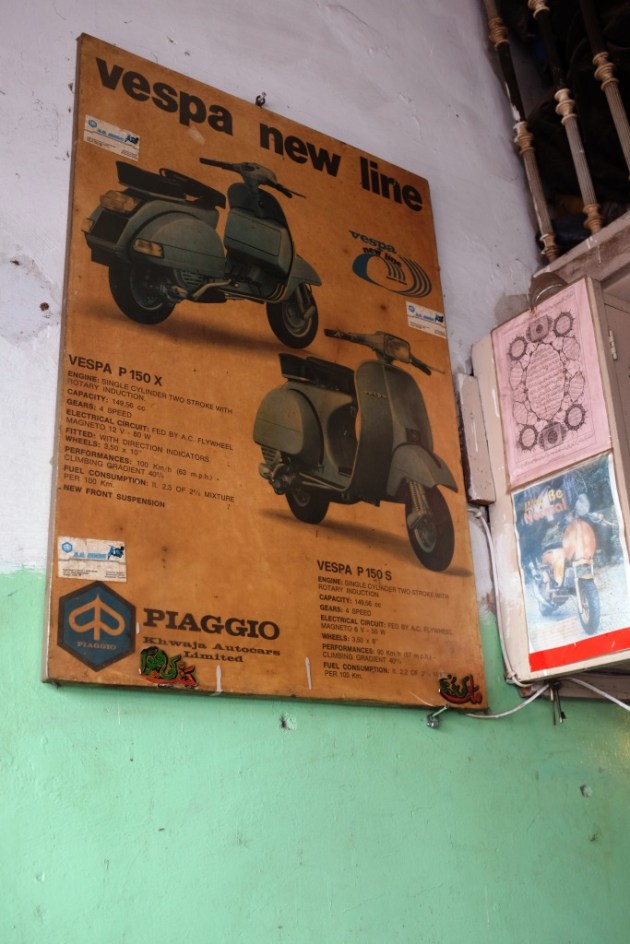 16 - An old piago poster