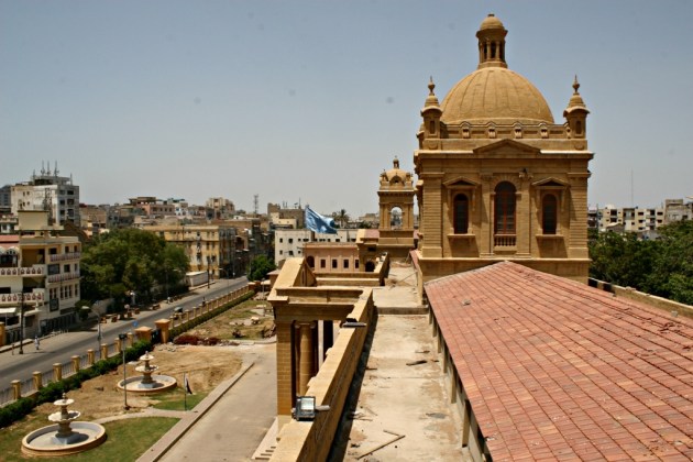 4 - A view of DJ Science college from the roof