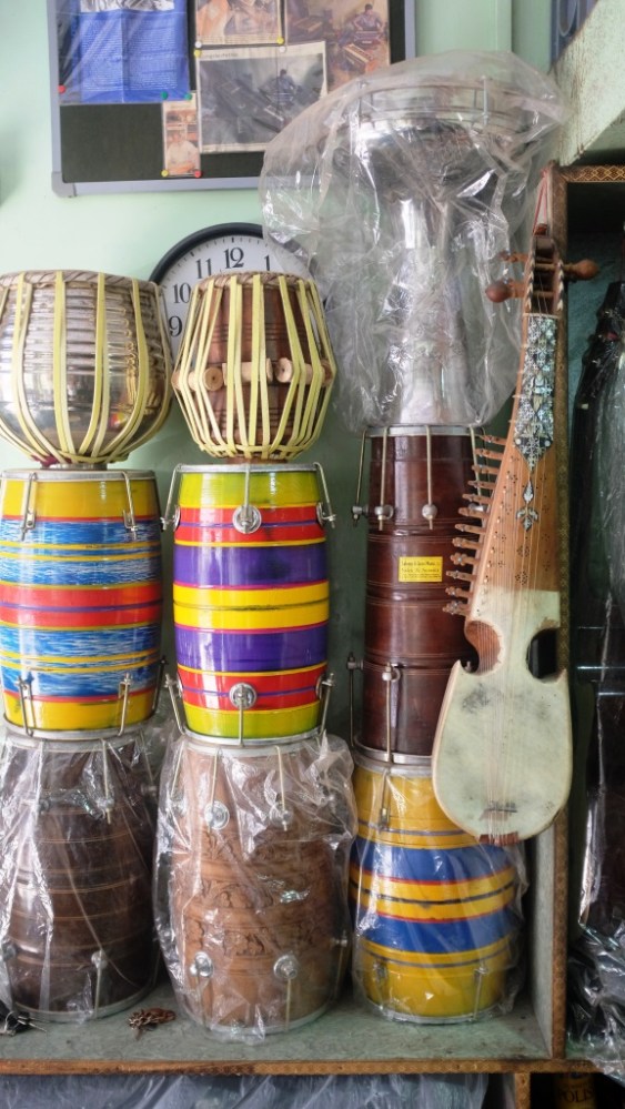 1 - Different music instuments at display at Saleem and Sons