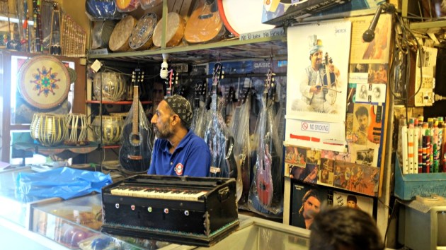 2 - Sohail's music shop has a wide range of musical instruments